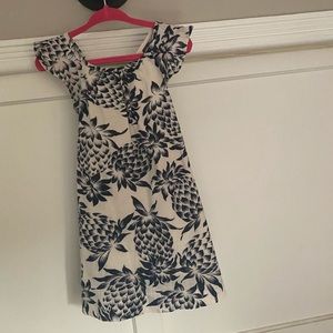 Jcrew toddler size 3 pineapple dress
